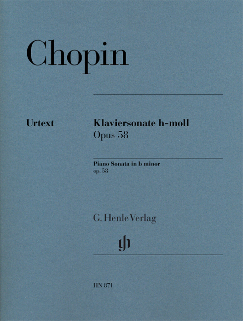 Piano Sonata B Minor Op. 58